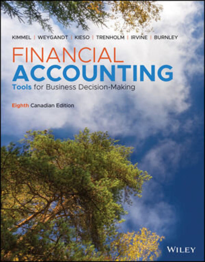 *PRE-ORDER, APPROX 5-7 BUSINESS DAYS* Financial Accounting 8th Canadian edition +WileyPLUS Next Gen Card Set 2 Semester by Kimmel PKG 9781119769835 *66f