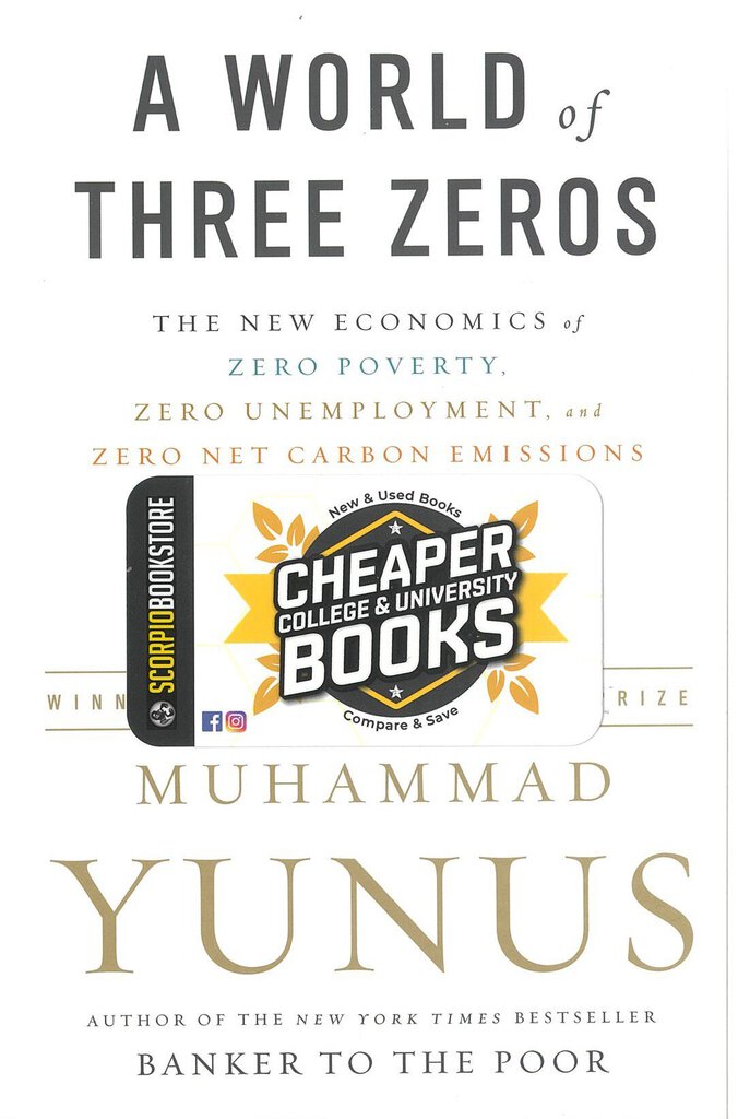 World of Three Zeros by Muhammad Yunus 9781541742390 *51d
