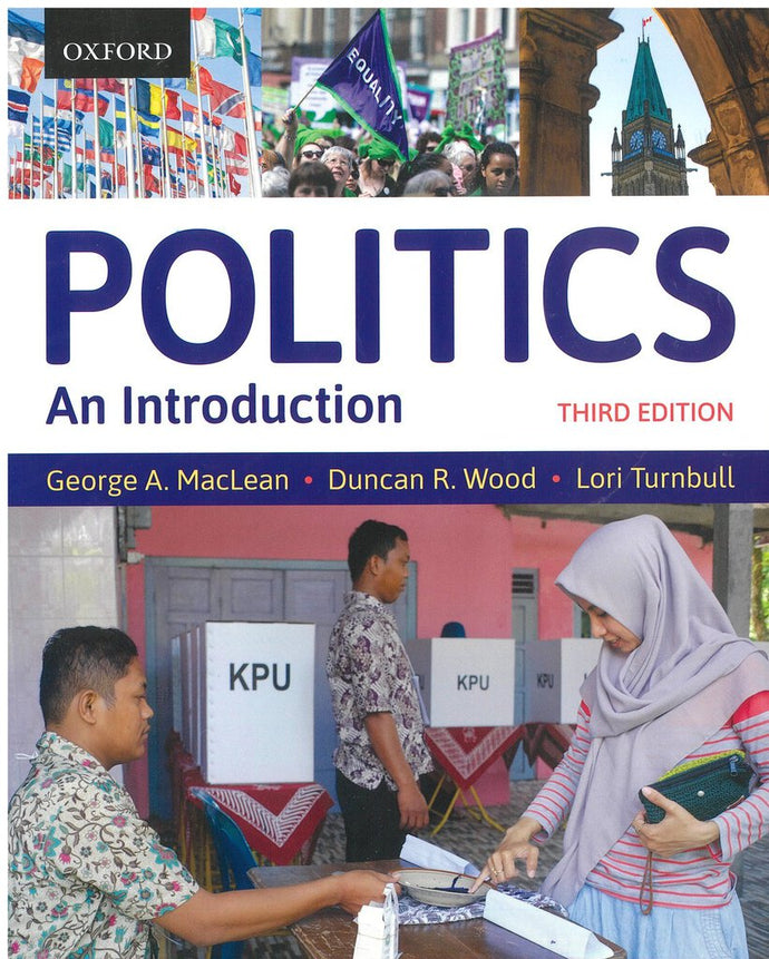 An Introduction to Politics 3rd Edition by George MacLean 9780199027521 *93d [ZZ]