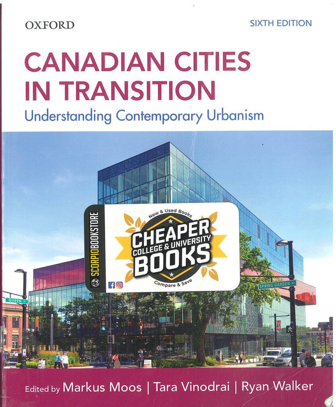 *PRE-ORDER, APPROX 4-6 BUSINESS DAYS* Canadian Cities in Transition 6th Edition by Markus Moos 9780199032693