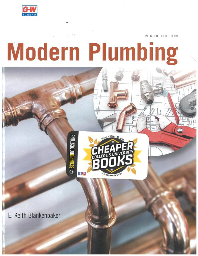 Modern Plumbing 9th Edition by E. Keith Blankenbaker 9781645646686 (USED:VERYGOOD) *AVAILABLE FOR NEXT DAY PICK UP* *T69 *TBC