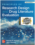 Principles of Research Design and Drug Literature Evaluation 2nd Edition by Rajender R. Aparasu 9781260441789 (USED:LIKENEW) *A19 [ZZ]