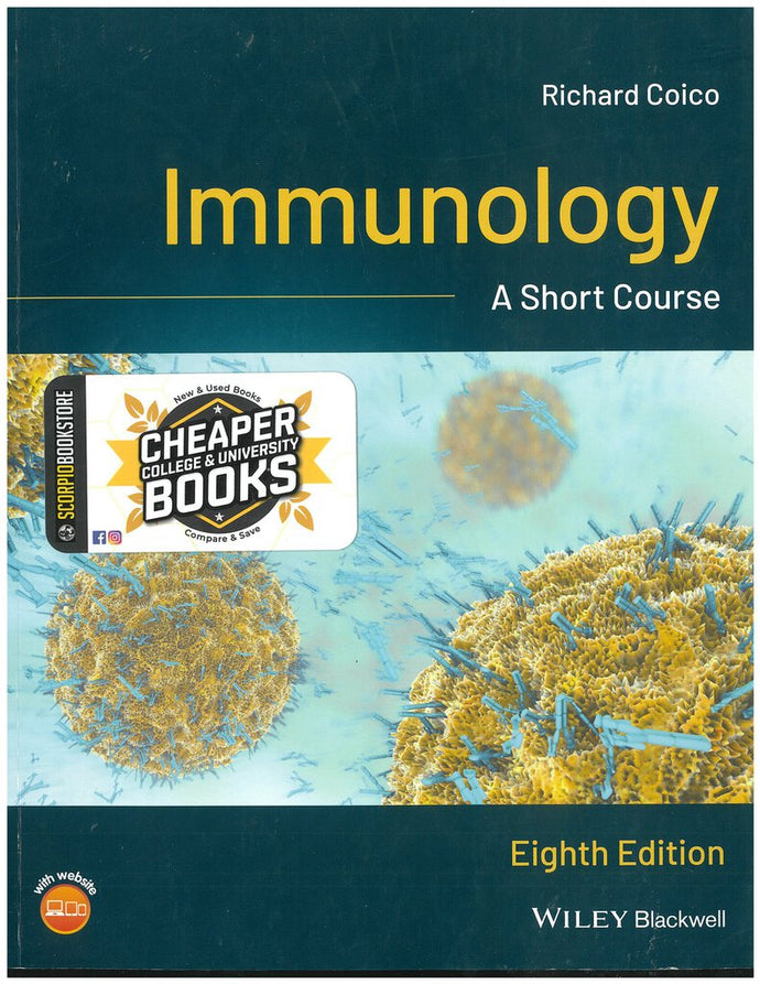 Immunology A Short Course by Richard Coico 9781119551577 (USED:GOOD; minor cosmetic wear, minimal markings on side of book) *A51