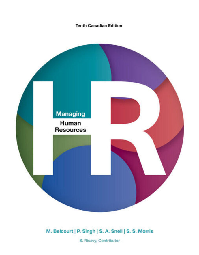 *PRE-ORDER, APPROX 4-6 BUSINESS DAYS* Managing Human Resources 10th Edition +MindTap printed Access Card 2 Term PKG by M. Belcourt 9781778410772 *22b