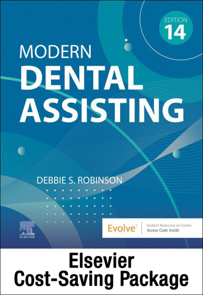 *PRE-ORDER, APPROX 2-3 BUSINESS DAYS* Modern Dental Assisting Textbook +Workbook 14th edition +Dental Instruments 8th (Boyd) by Debbie S. Robinson PKG 9780323884037