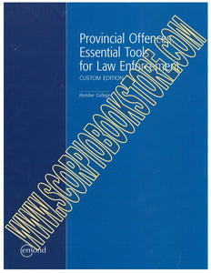 Law and Legal Regimes + Provincial Offences 1st Custom Edition by Ryan Package 9781772555547 *136h [FINAL SALE]