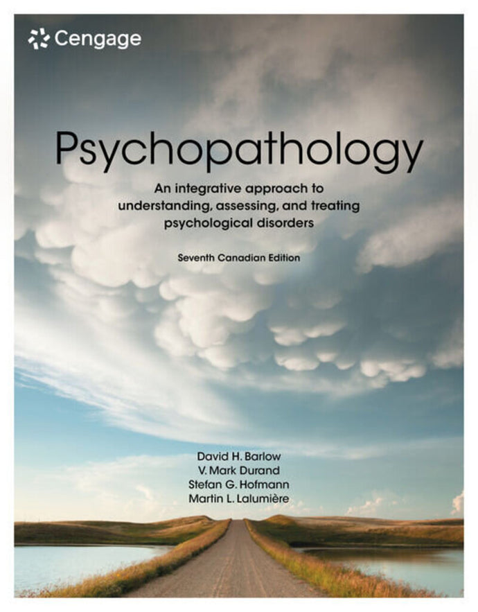 Psychopathology 7th Canadian edition +12monthMindtap Barlow 9781778416552 *24c