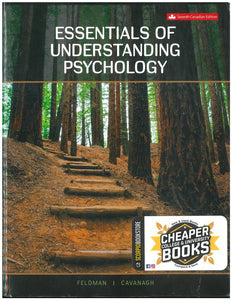 Essentials of Understanding Psychology 7th Canadian Edition by Feldman 9781260881288 *123g *SAN *SPECIAL PRICING, FINAL SALE*