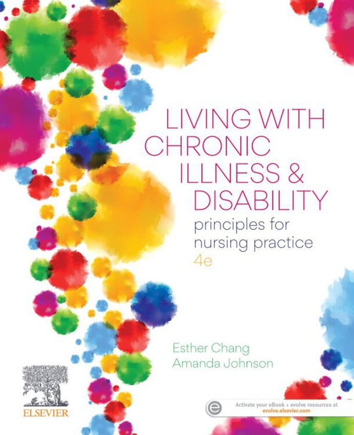 *PRE-ORDER, APPROX 7-10 BUSINESS DAYS* Living with Chronic Illness and Disability 4th edition by Esther Chang 9780729543583