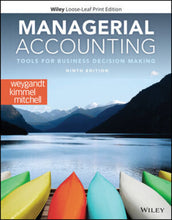 Load image into Gallery viewer, *PRE-ORDER, APPROX 7-10 BUSINESS DAYS* Managerial Accounting Tools for Business Decision Making 9th edition +WileyPLUS NextGen Card Single Semester By Weygandt LOOSELEAF PKG 9781119709572
