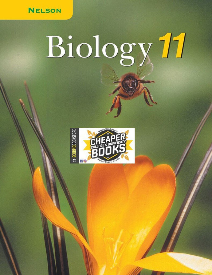 *PRE-ORDER, APPROX 4-6 BUSINESS DAYS* Nelson Biology 11 by Bob Ritter 9780176121389