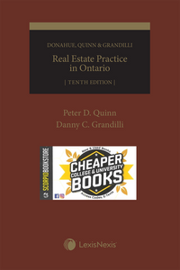 Real Estate Practice in Ontario 10th edition by Donald J. Donahue STUDENT EDITION 9780433528692 *85h