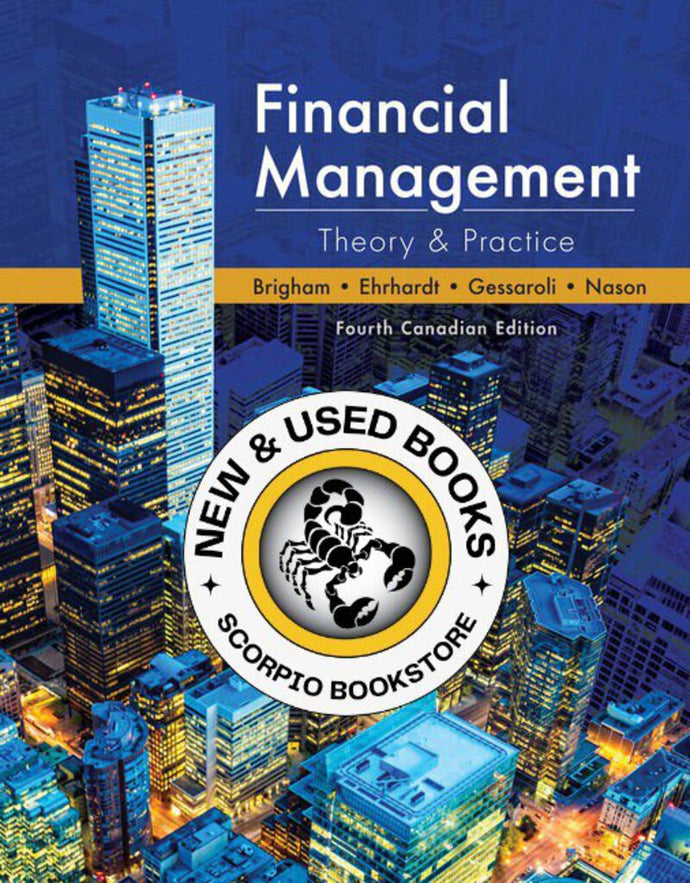 Financial Management Theory and Practice 4th edition + MindTap Printed Access 2-Term by Brigham PKG 9781778410741 *24c