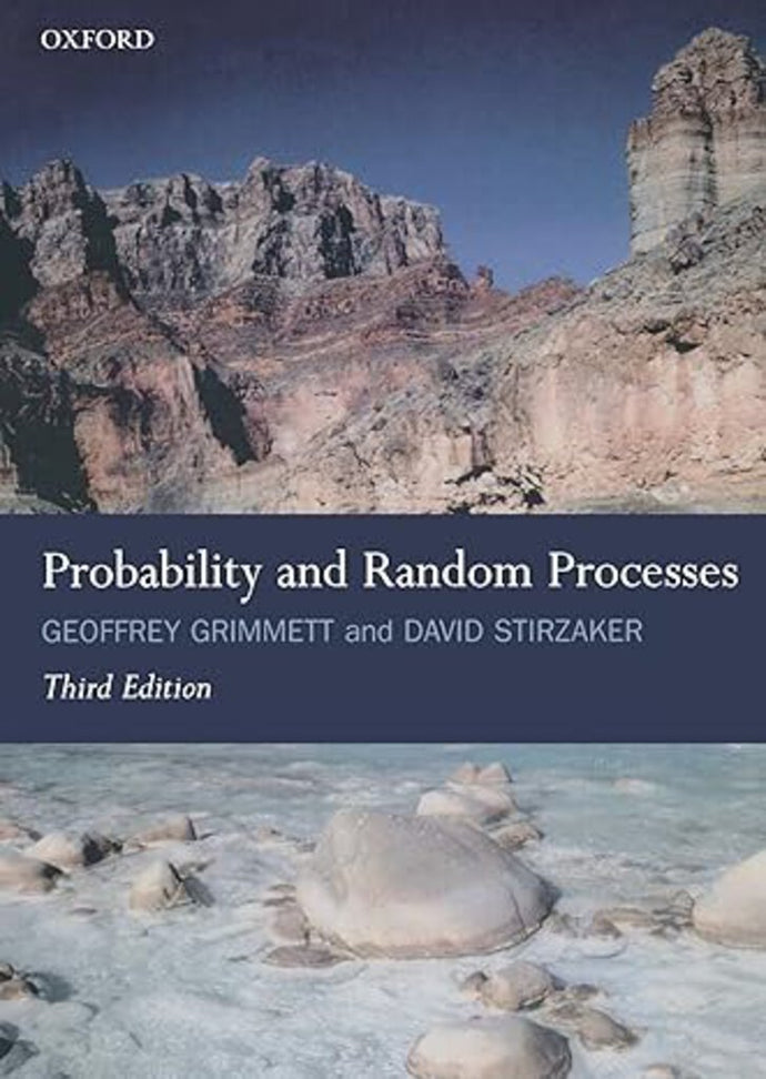 Probability and Random Processes 3rd Edition by Geoffrey Grimmett 9780198572220 (USED:GOOD; minor liquid damage ) *AVAILABLE FOR NEXT DAY PICK UP* *Z301 [ZZ]