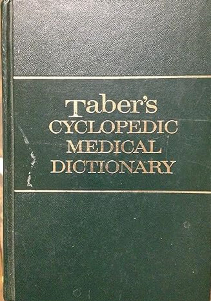 Taber's Cyclopedic Medical Dictionary by Clayton L. Thomas 978080368304 (USED:GOOD) *D54