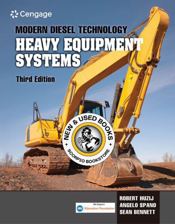 *PRE-ORDER, APPROX 4-6 BUSINESS DAYS* Modern Diesel Technology 3rd Edition by Robert Huzij 9781337567589