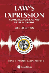 *PRE-ORDER 7-10 BUSINESS DAYS* Law's Expression 2nd Edition by Sheryl N. Hamilton 9780433498599