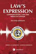 *PRE-ORDER, APPROX 4-6 BUSINESS DAYS* Law's Expression 2nd Edition by Sheryl N. Hamilton 9780433498599 [ZZ]