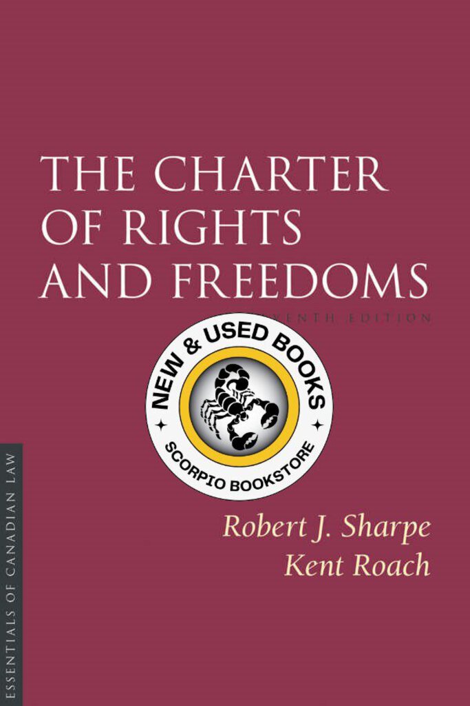 Charter of Rights and Freedoms 7th edition by Sharpe 9781552215784 *FINAL SALE* *87h [ZZ]
