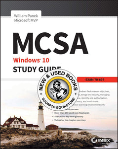 MCSA Windows 10 Study Guide Exam 70-697 by William Panek 9781119252306 *AVAILABLE FOR NEXT DAY PICK UP* *Z35 *SAN [ZZ]