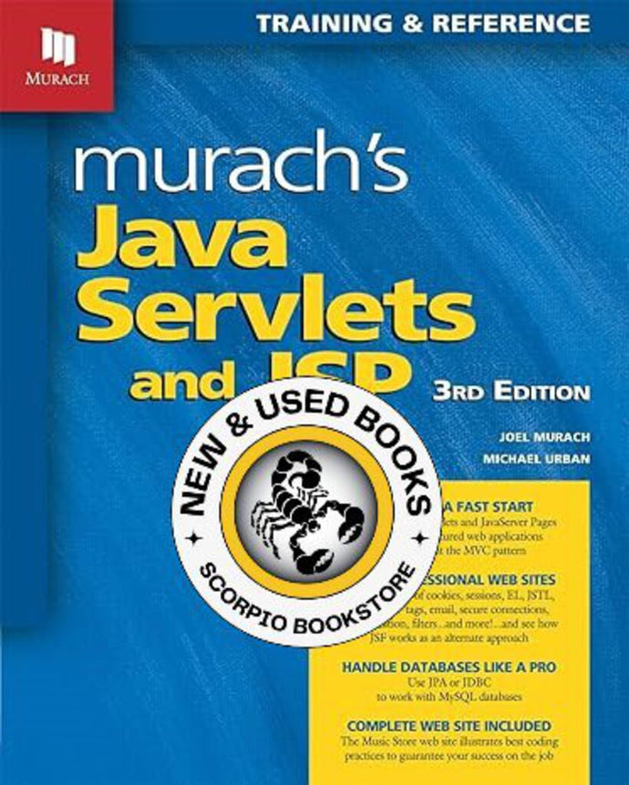 Java Servlets and JSP 3rd Edition by Joel Murach 9781890774783 (USED:VERYGOOD) *AVAILABLE FOR NEXT DAY PICK UP* *C20
