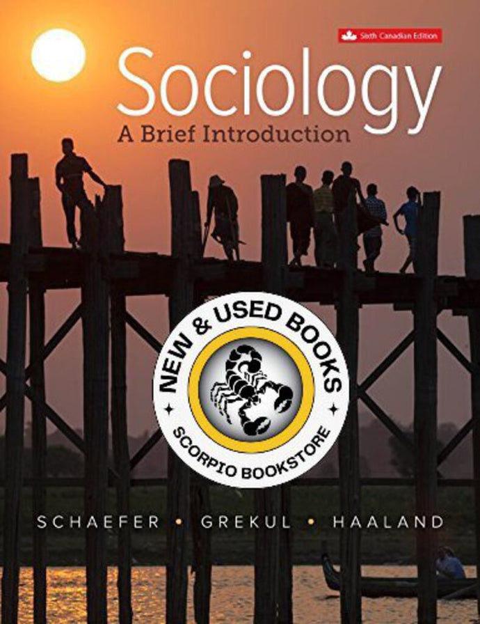 Sociology A Brief Intro 6th Edition by Schaefer 9781259465581 (USED:GOOD) *AVAILABLE FOR NEXT DAY PICK UP* *C15