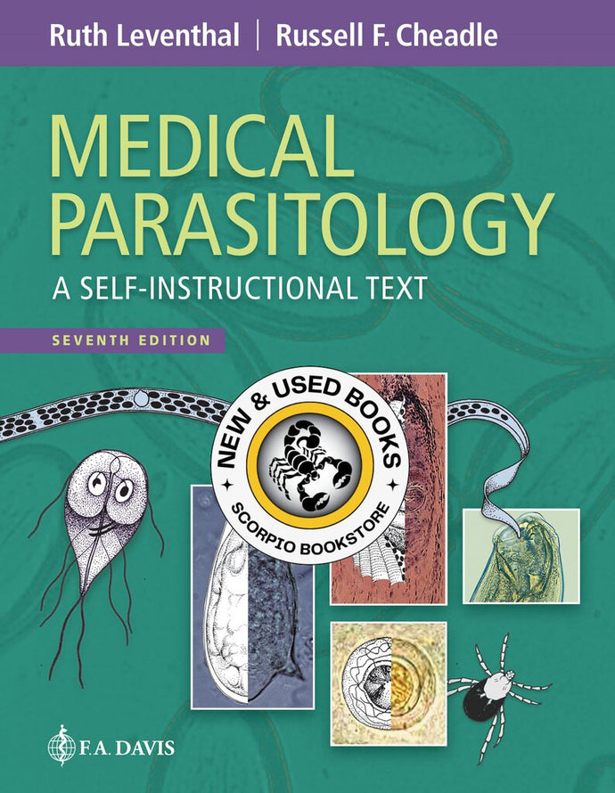 Medical Parasitology 7th Edition by Ruth Leventhal 9780803675797 (USED:VERYGOOD) *AVAILABLE FOR NEXT DAY PICK UP* *Z316 [ZZ]