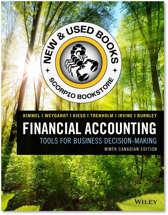 Financial Accounting 9th Canadian edition +WileyPlus(1SEM) by Kimmel PKG LOOSELEAF 9781119877998 *111g [ZZ]