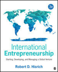 *PRE-ORDER, APPROX 3-5 BUSINESS DAYS* International Entrepreneurship 3rd edition by Robert D. Hisrich 9781483344393