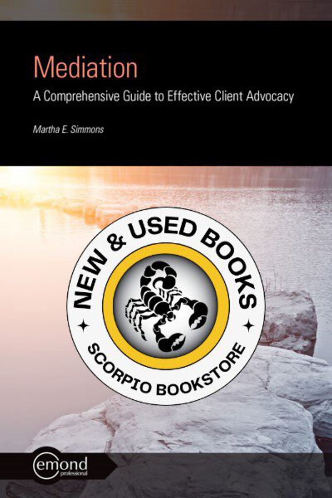 *PRE-ORDER, APPROX 2-3 BUSINESS DAYS* Mediation by Martha E. Simmons 9781772550412