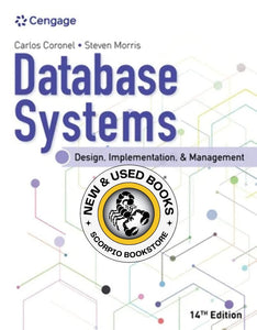 Database Systems 14th Edition by Carlos Coronel 9780357673034 *18b