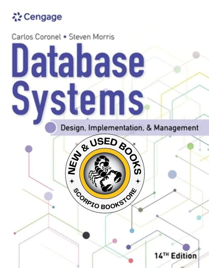 Database Systems 14th Edition by Carlos Coronel 9780357673034 *18b