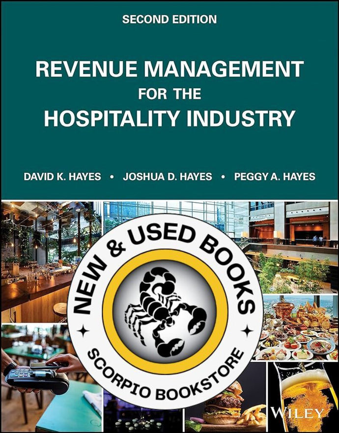 *PRE-ORDER, APPROX 7-10 BUSINESS DAYS* Revenue Management for the Hospitality Industry 2nd edition by David K. Hayes 9781119790778