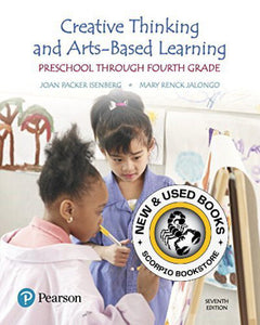 Creative Thinking and Arts-Based Learning 7th Edition by Joan Packer Isenberg 9780134461120 (USED:ACCEPTABLE) *AVAILABLE FOR NEXT DAY PICK UP* *S1 *TBC
