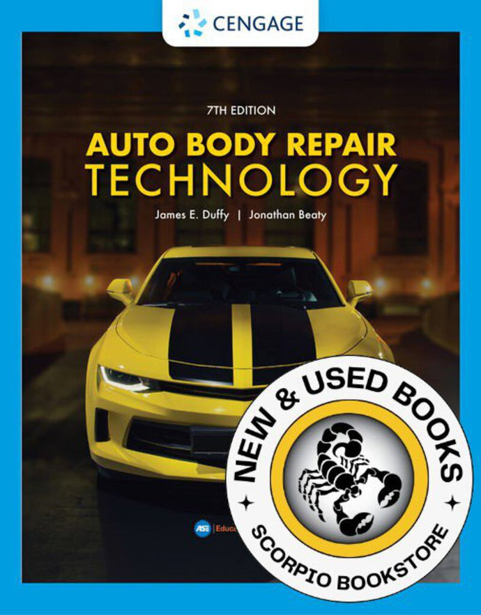 *PRE-ORDER, PENDING RESTOCK* Auto Body Repair Technology 7th Edition by James E. Duffy 9780357139790