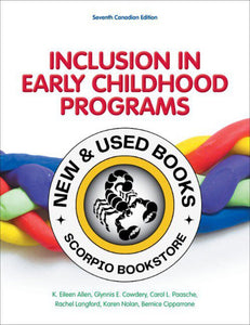Inclusion in Early Childhood Programs 7th Canadian Edition by K. Eileen Allen 9780176841348 (USED:VERYGOOD) *23b [ZZ]