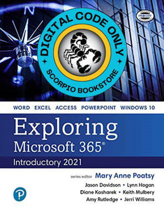 MyLab IT with Pearson eText (Inclusive Access) for Exploring Microsoft 365: 2021 Edition - Digital Access Code 9780138240547 *FINAL SALE* *COURSE LINK FROM PROFESSOR REQUIRED*