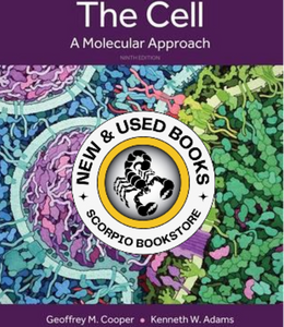 *PRE-ORDER, APPROX 3-5 BUSINESS DAYS* Cell A Molecular Approach 9th edition by Cooper 9780197583722 *95c