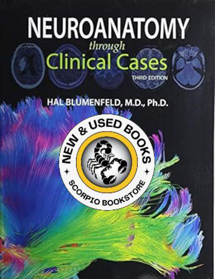 *PRE-ORDER, APPROX 3-5 BUSINESS DAYS* Neuroanatomy Through Clinical Cases 3rd Edition by Hal Blumenfeld 9781605359625