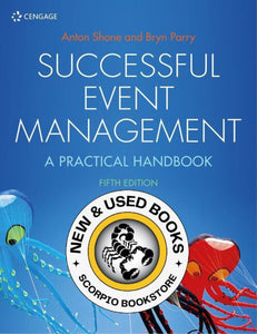 *PRE-ORDER, APPROX 4-6 BUSINESS DAYS* Successful Event Management A Practical Handbook 5th edition by Anton Shone 9781473759114
