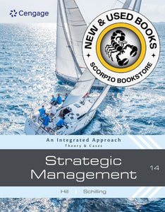 *PRE-ORDER, APPROX 4-6 BUSINESS DAYS* Strategic Management Theory and Cases 14th edition by Charles W. L. Hill 9780357716625