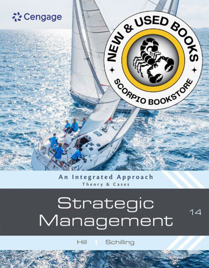 *PRE-ORDER, APPROX 4-6 BUSINESS DAYS* Strategic Management Theory and Cases 14th edition by Charles W. L. Hill 9780357716625