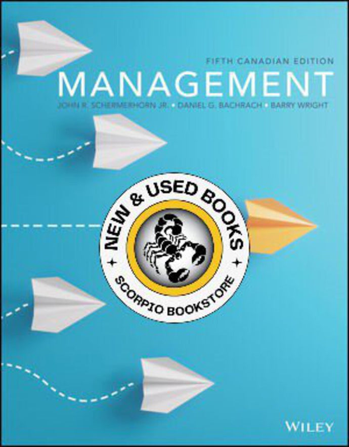Management 5th Canadian Edition by Schermerhorn LOOSELEAF 9781119715061 (USED:VERYGOOD; unbinded) *109b [ZZ]