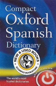 *PRE-ORDER, APPROX 3-5 BUSINESS DAYS* Compact Oxford Spanish Dictionary 9780199663309 *90h