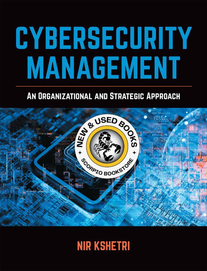 Cybersecurity Management by Nir Kshetri 9781487523626 (USED:VERYGOOD) *AVAILABLE FOR NEXT DAY PICK UP* *S1 *TBC [ZZ]