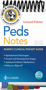 *PRE-ORDER, APPROX 2-3 BUSINESS DAYS* Peds Notes: Nurse's Clinical Pocket Guide 2nd edition by Luanne Linnard-Palmer 9780803675940
