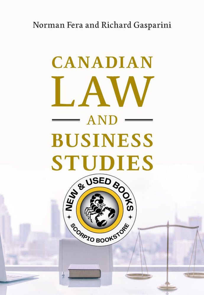 Canadian Law and Business Studies by Norman M. Fera 9781773383019 *7a [ZZ]