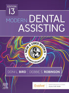 Modern Dental Assisting 13th edition by Doni Bird 9780323624855 (USED:ACCEPTABLE; shows heavy wear,writing/markings) *AVAILABLE FOR NEXT DAY PICK UP* *Z325