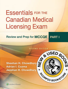 *PRE-ORDER, APPROX 2-3 BUSINESS DAYS* Essentials for the Canadian Medical Licensing Exam 2nd edition by Jeeshan Chowdhury 9781451186888