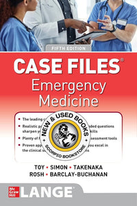 Case Files Emergency Medicine 5th Edition by Eugene C. Toy 9781264268337 (USED:ACCEPTABLE) *AVAILABLE FOR NEXT DAY PICK UP* *Z300 [ZZ]